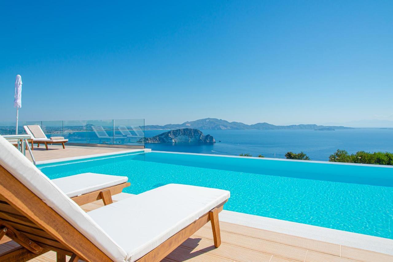 Villa Despina - Marathia View Private Luxury Villa Marathiás Екстериор снимка