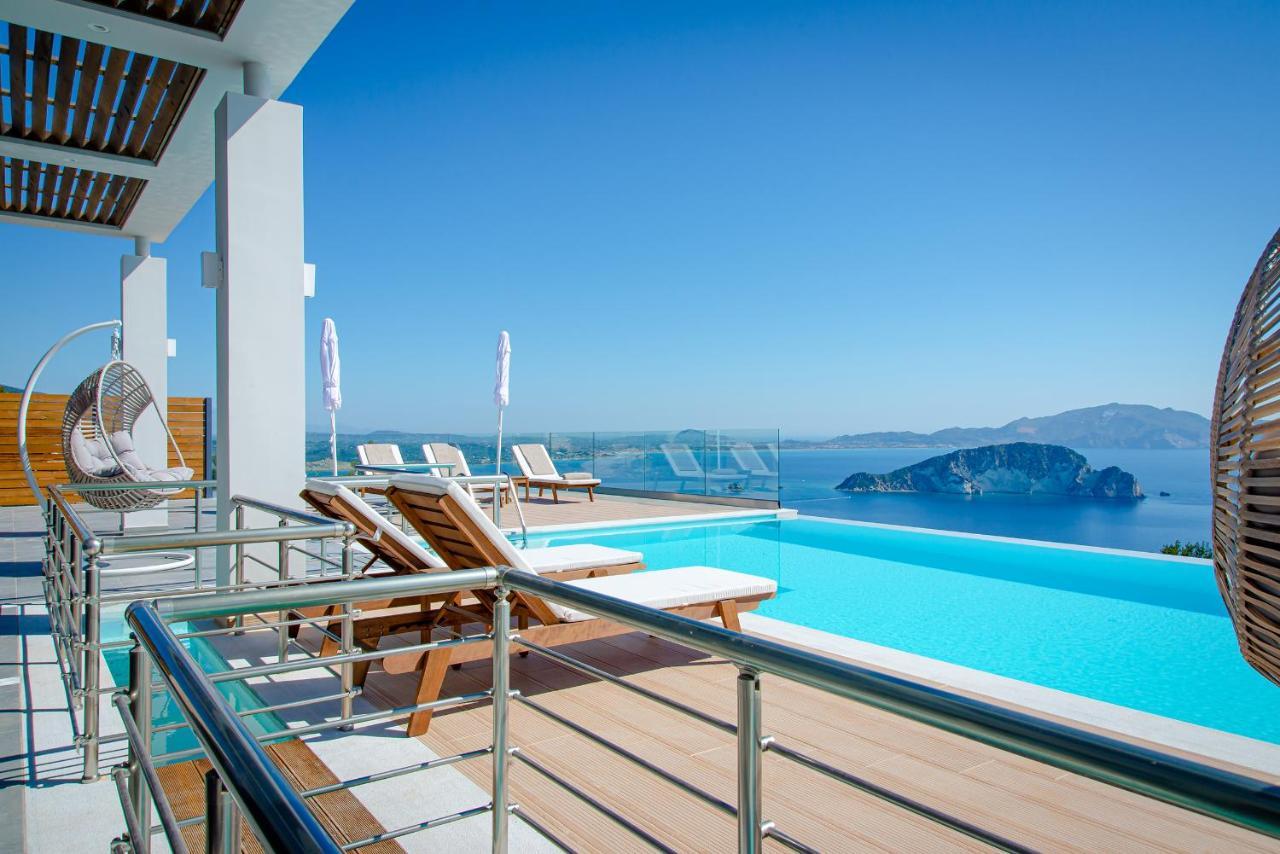 Villa Despina - Marathia View Private Luxury Villa Marathiás Екстериор снимка
