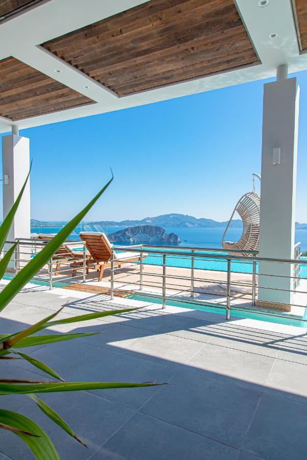 Villa Despina - Marathia View Private Luxury Villa Marathiás Екстериор снимка