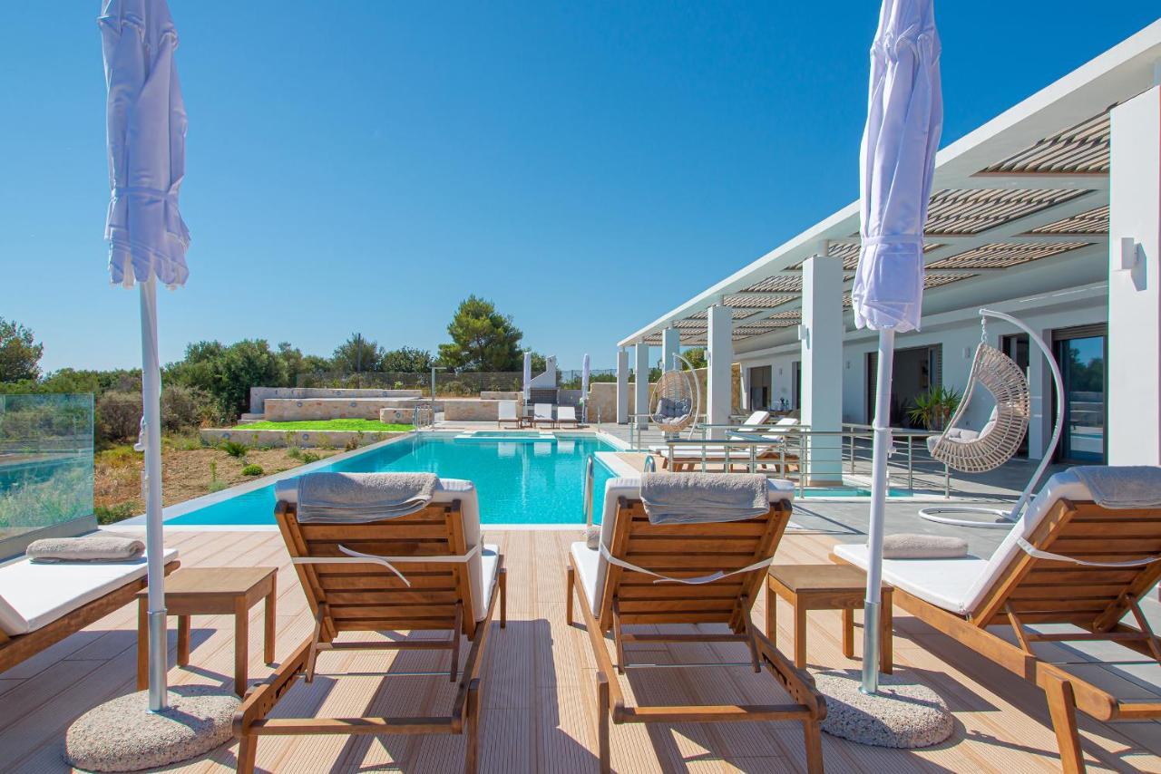 Villa Despina - Marathia View Private Luxury Villa Marathiás Екстериор снимка