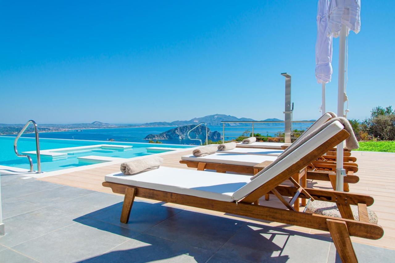 Villa Despina - Marathia View Private Luxury Villa Marathiás Екстериор снимка