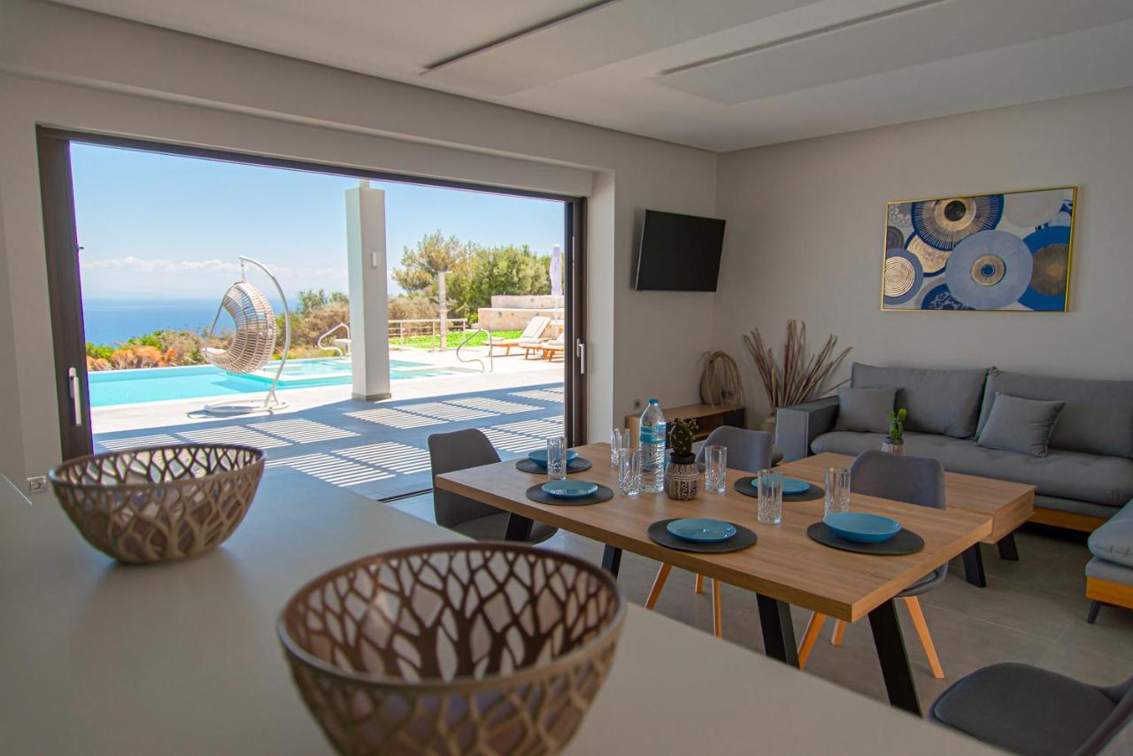 Villa Despina - Marathia View Private Luxury Villa Marathiás Екстериор снимка
