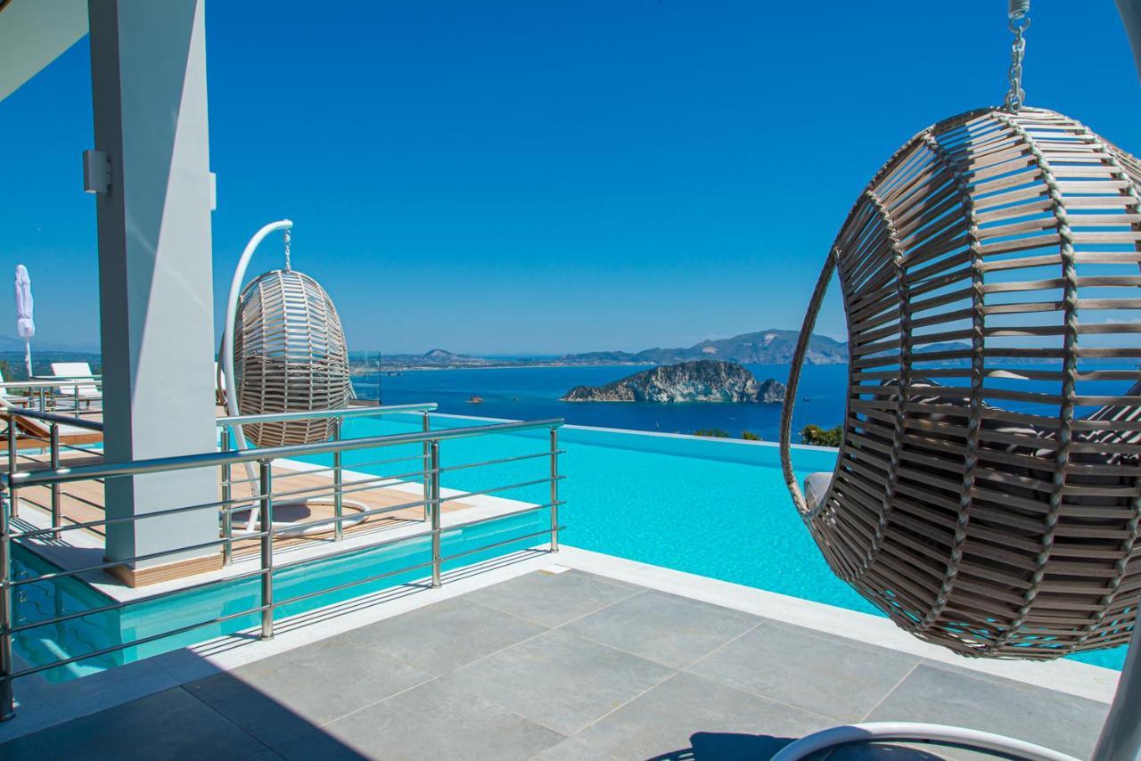 Villa Despina - Marathia View Private Luxury Villa Marathiás Екстериор снимка
