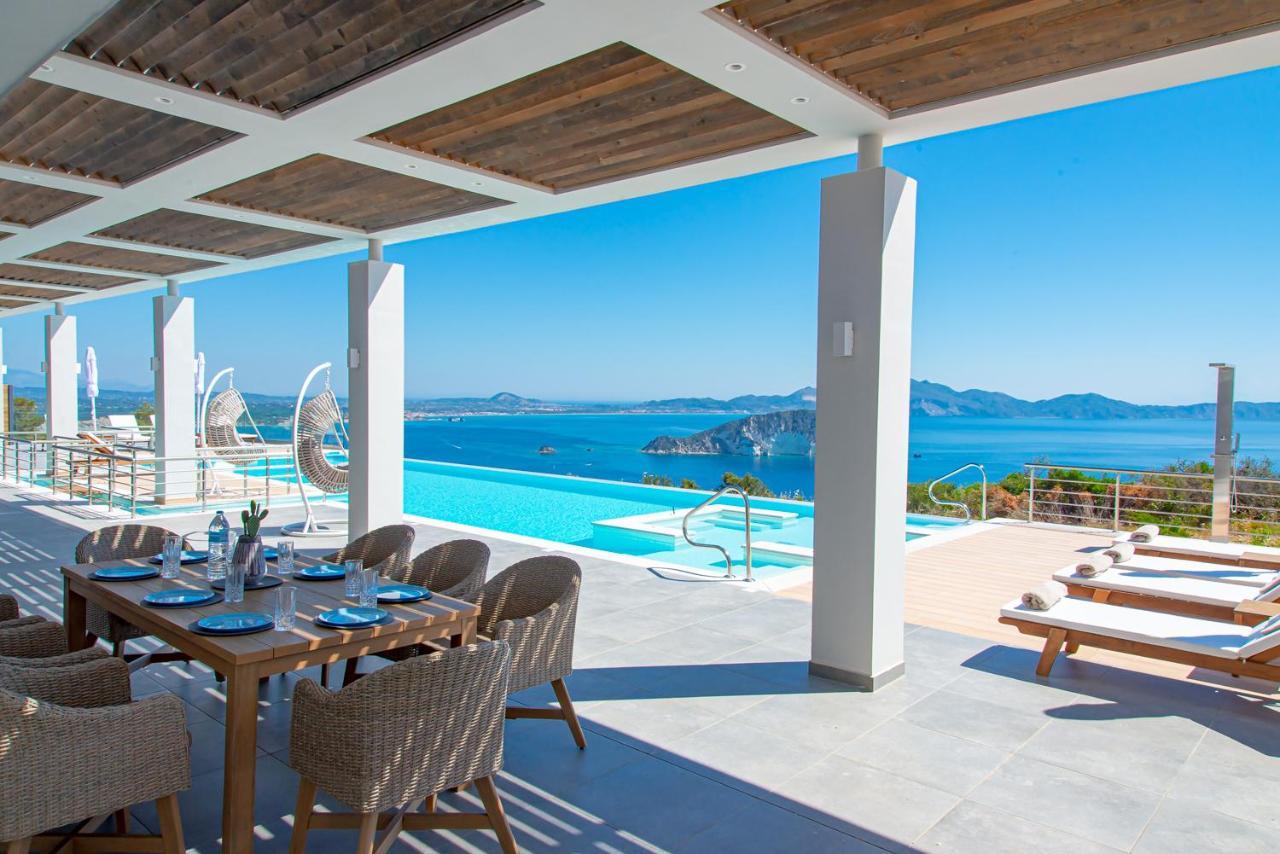 Villa Despina - Marathia View Private Luxury Villa Marathiás Екстериор снимка