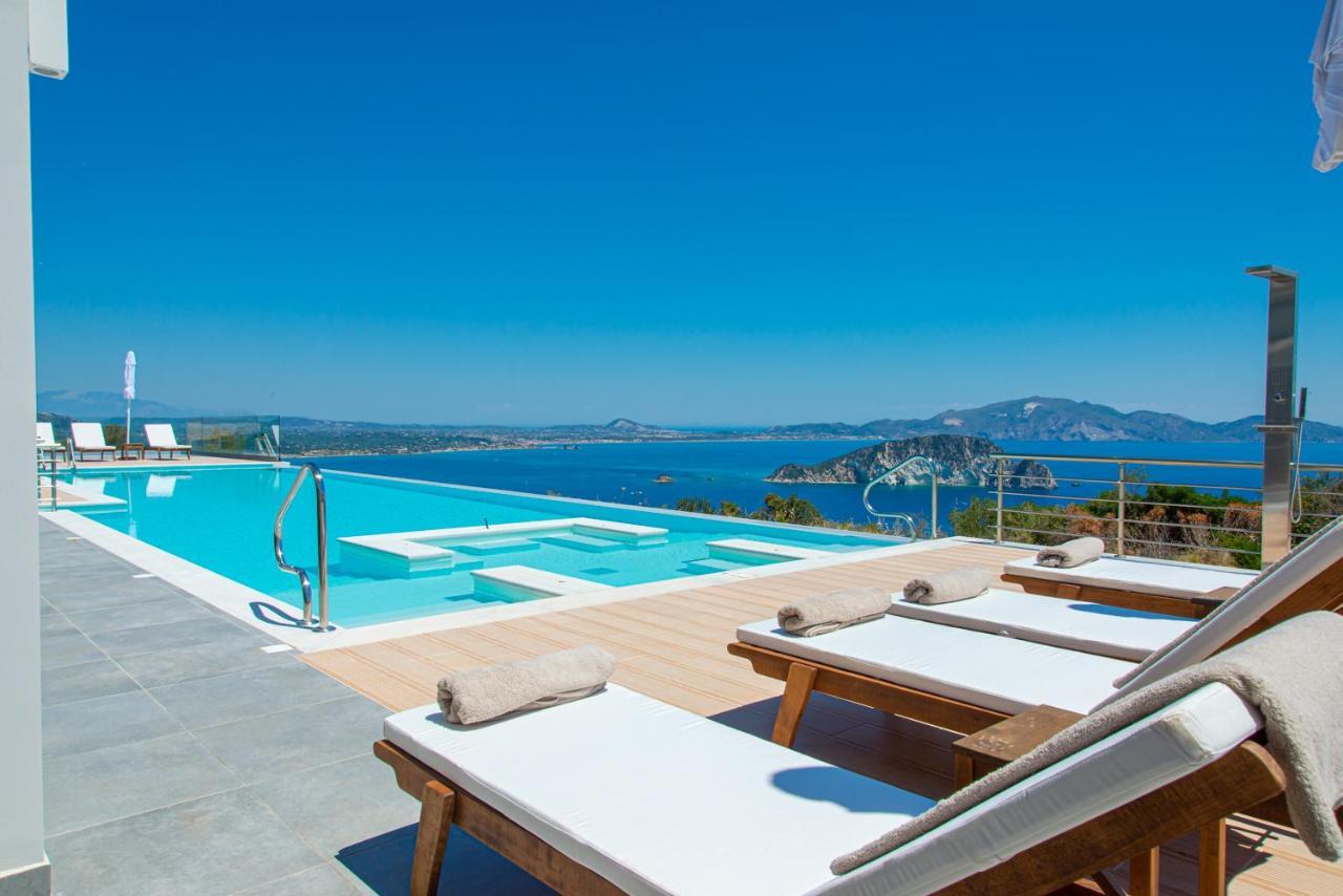 Villa Despina - Marathia View Private Luxury Villa Marathiás Екстериор снимка