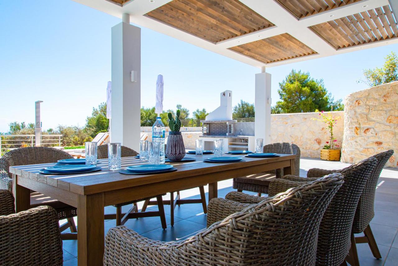 Villa Despina - Marathia View Private Luxury Villa Marathiás Екстериор снимка