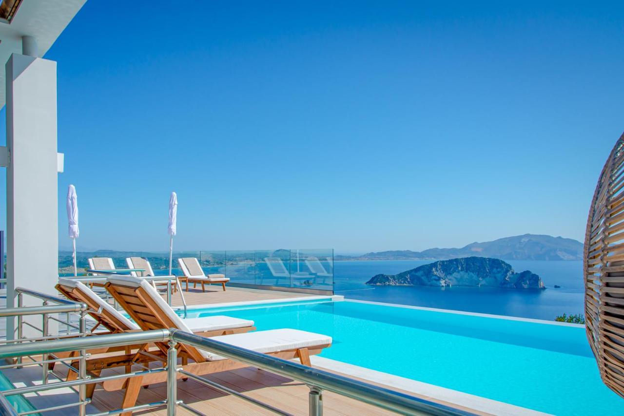 Villa Despina - Marathia View Private Luxury Villa Marathiás Екстериор снимка