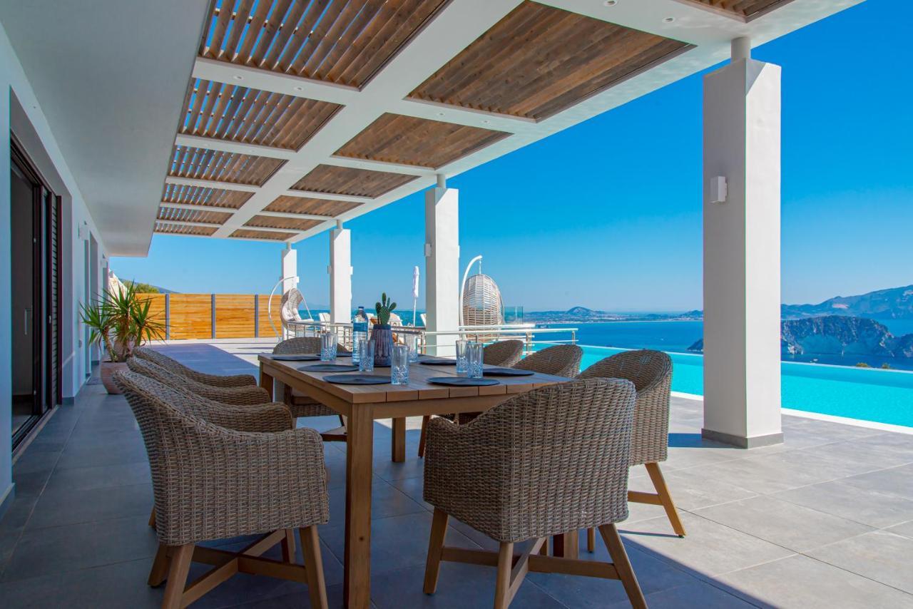 Villa Despina - Marathia View Private Luxury Villa Marathiás Екстериор снимка