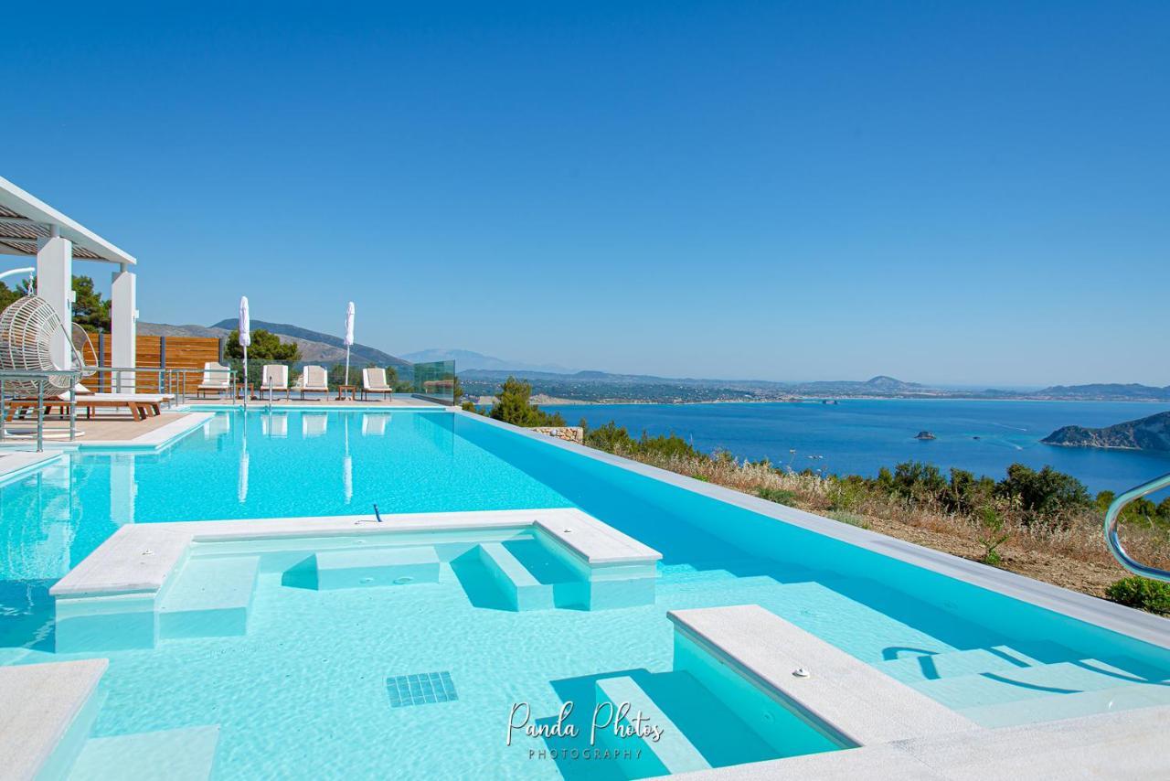 Villa Despina - Marathia View Private Luxury Villa Marathiás Екстериор снимка