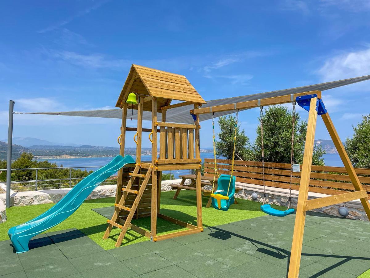 Villa Despina - Marathia View Private Luxury Villa Marathiás Екстериор снимка