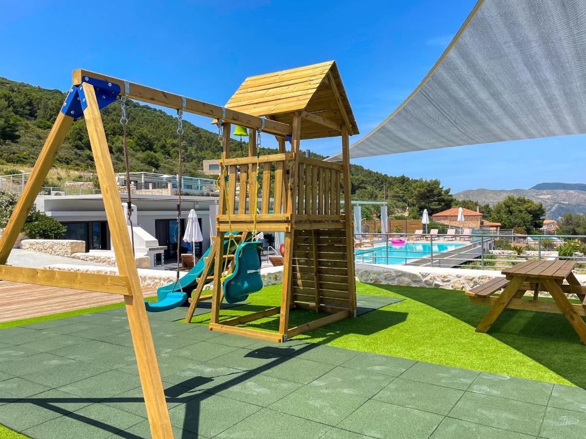 Villa Despina - Marathia View Private Luxury Villa Marathiás Екстериор снимка