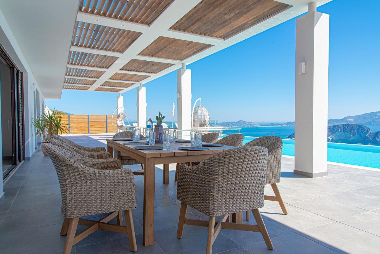Villa Despina - Marathia View Private Luxury Villa Marathiás Екстериор снимка